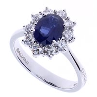 Ringe Salvini Dame Love For Colour in Weißgold Zaffiro 1.35 Ct 20080754 - 20080754